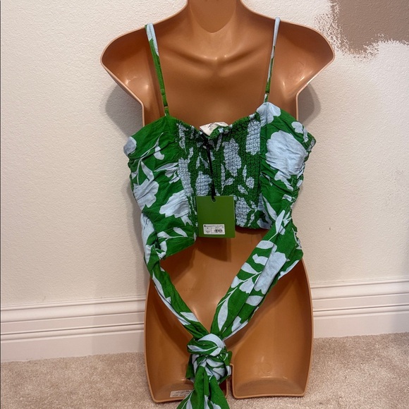 Kate Spade Green and White Floral Camisole - Picture 4 of 4